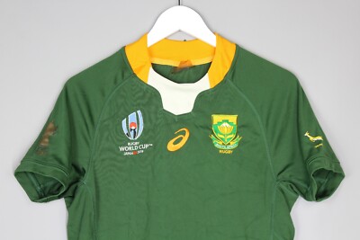 2019 SOUTH AFRICA SPRINGBOKS ASICS RUGBY WORLD CUP JAPAN JERSEY