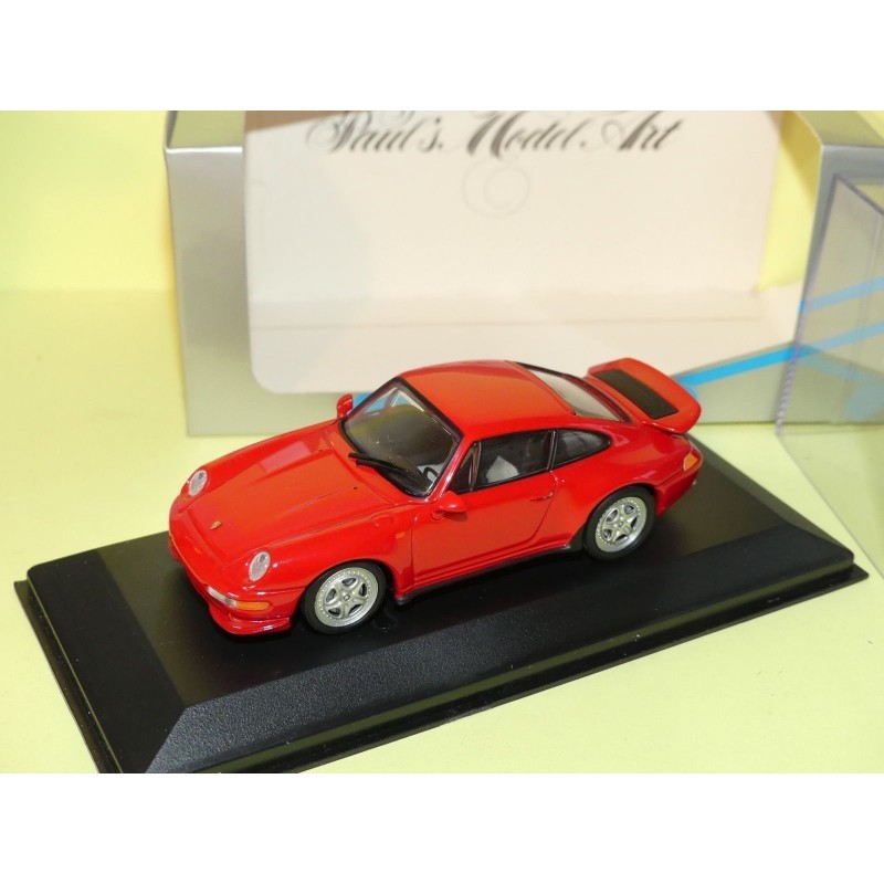 PORSCHE 911 CARRERA RS 993 1995 red Red MINICHAMPS 1 43 PORSCHE 911 CARRERA RS 993 1995 red Red MINICHAMPS 1 43