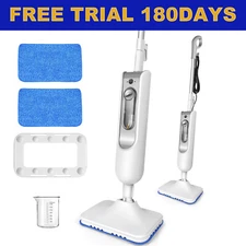 1500W Corded Steam Mop Cleaner Floor Carpet Window Hot Washer Hand Steamer NEW