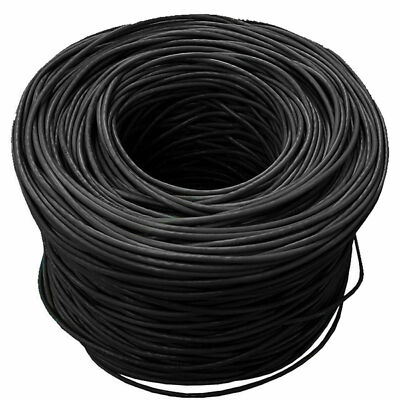 CAT6/5 Kabel extern Outdoor FTP/UTP Netzwerk Ethernet LAN Bulk 50-305m Posten UK