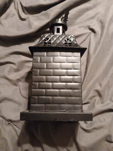 Pottery Barn HAUNTED HOUSE ~ Small ~ Black Metal Votive ~ Halloween NEW - Picture 3 of 7