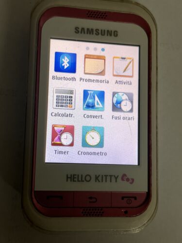 Cellulare Samsung Hello Kitty C3300K - Foto 4 di 24