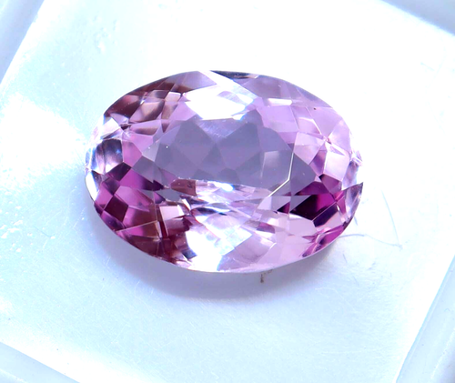 Natural 7.85 Ct Pink Morganite From Brazil Certified GAL Loose Gemstone - Picture 4 of 6