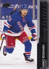 2021-22 Upper Deck Young Guns #207 Tarmo Reunanen - New York Rangers