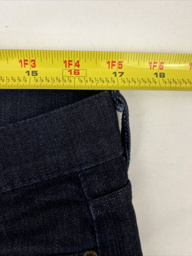7 Seven For All Mankind Straight Leg Jeans Sz 30 Actual 34x35 Rings on Pockets - Picture 10 of 12