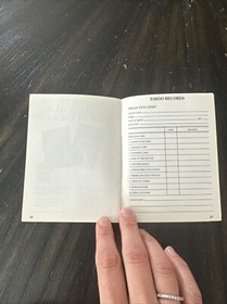 Nintendo NES Manual Only Taboo The Sixth Sense NES-00-USA