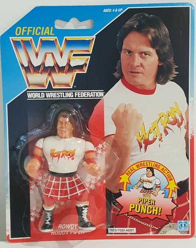 WWF Hasbro Rowdy Roddy Piper MOC Wrestling Figure ...