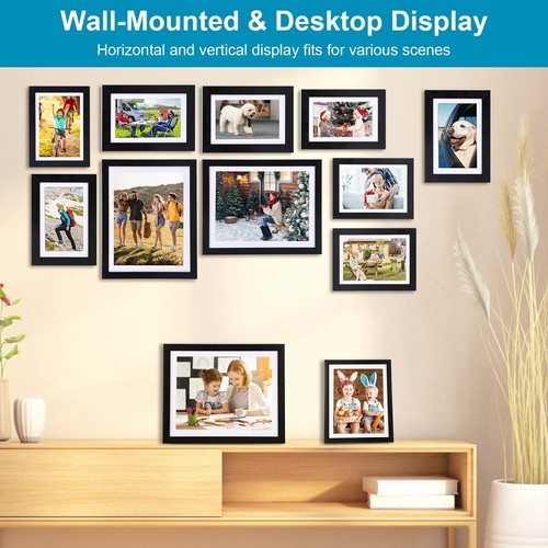 12Types Photo Picture Frame Wall Tabletop Display for Home Office Bedroom Decor - Picture 23 of 80