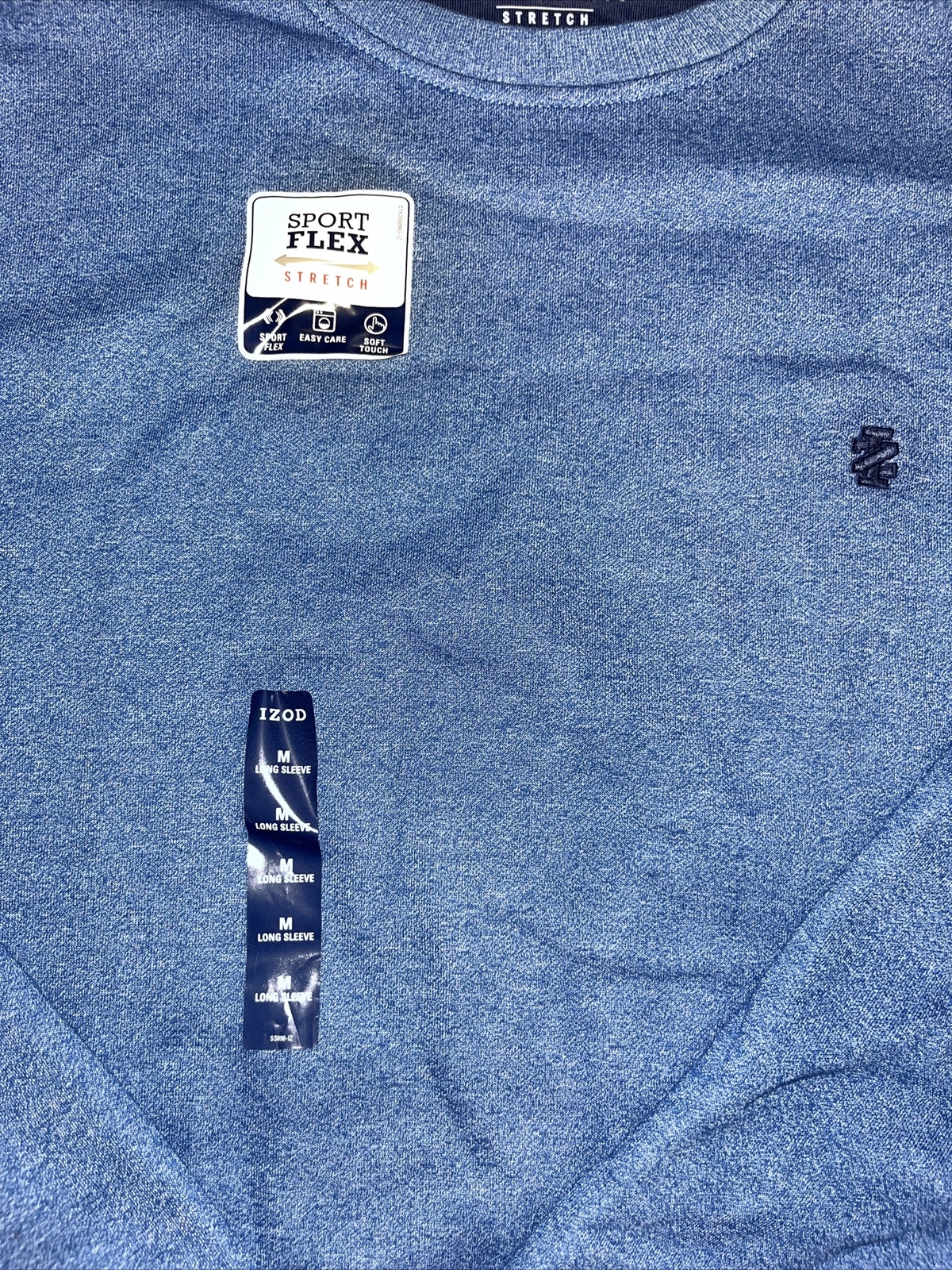 IZOD Men’s Advantage Performance Crewneck Fleece Pullover Sweatshirt