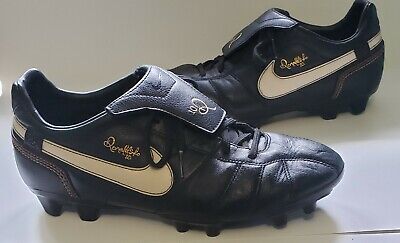 Nike Tiempo Ronaldinho R10 Black FG 