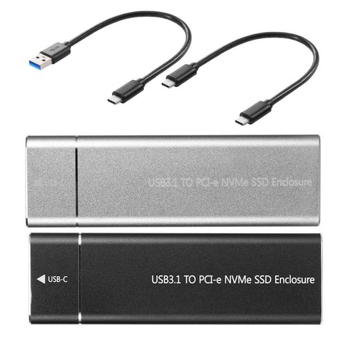 M.2 NVMe SSD Enclosure USB 3.1 Gen 2 to NVMe PCI-E Hard M9 Drive M.2 SSD C6 C5C2 - Afbeelding 4 van 15