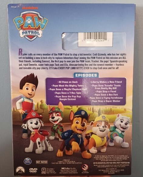 PAW Patrol: All Paws on Deck - DVD - Brand New - 2023 - Childrens ...