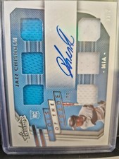 2021 Panini Absolute -Tools of the Trade 6 Swatch Signatures Jazz Chisholm 52/99