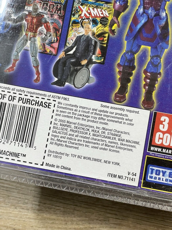 2005 Marvel Legends War Machine Action Figure Galactus Series Toy