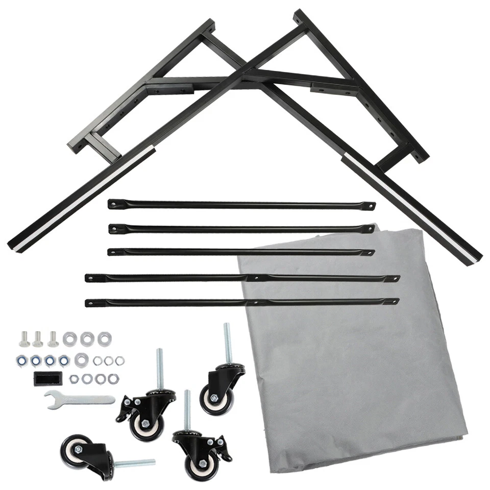 Soporte y cubierta para carro de almacenamiento de techo rígido para Mercedes-Benz Foto 4 de 4