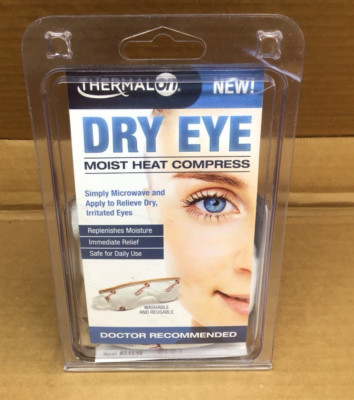 NEW Reusable Irritated Eye Compress Moist Heat Dry Eyes Relief