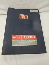 FIAT 500 - CATALOGO PARTI DI RICAMBIO - 1965-VOLUME ORIGINALE  - leggi tutto