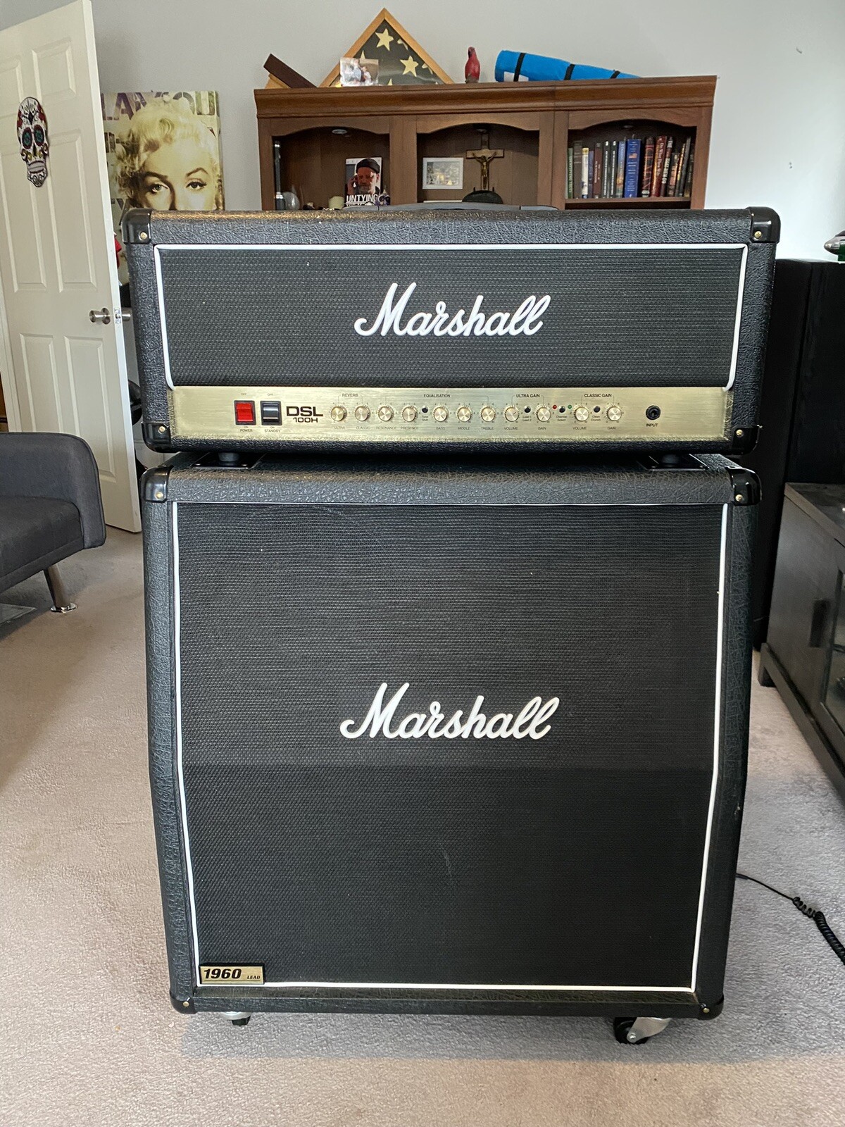 Marshall DSL100HR Amp and eBay