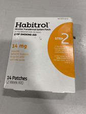 Habitrol Nicotine Transdermal System Patches 14mg Step 2 14 Patches