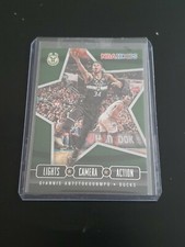 20-21 Hoops Basketball Giannis Antetokounmpo Lights Camera Action. NICE.