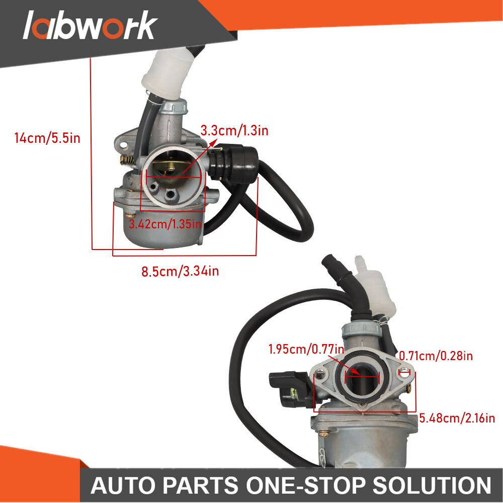 Labwork PZ19 50CC 90CC 110CC Lever Carburetor For Go-Kart SUNL