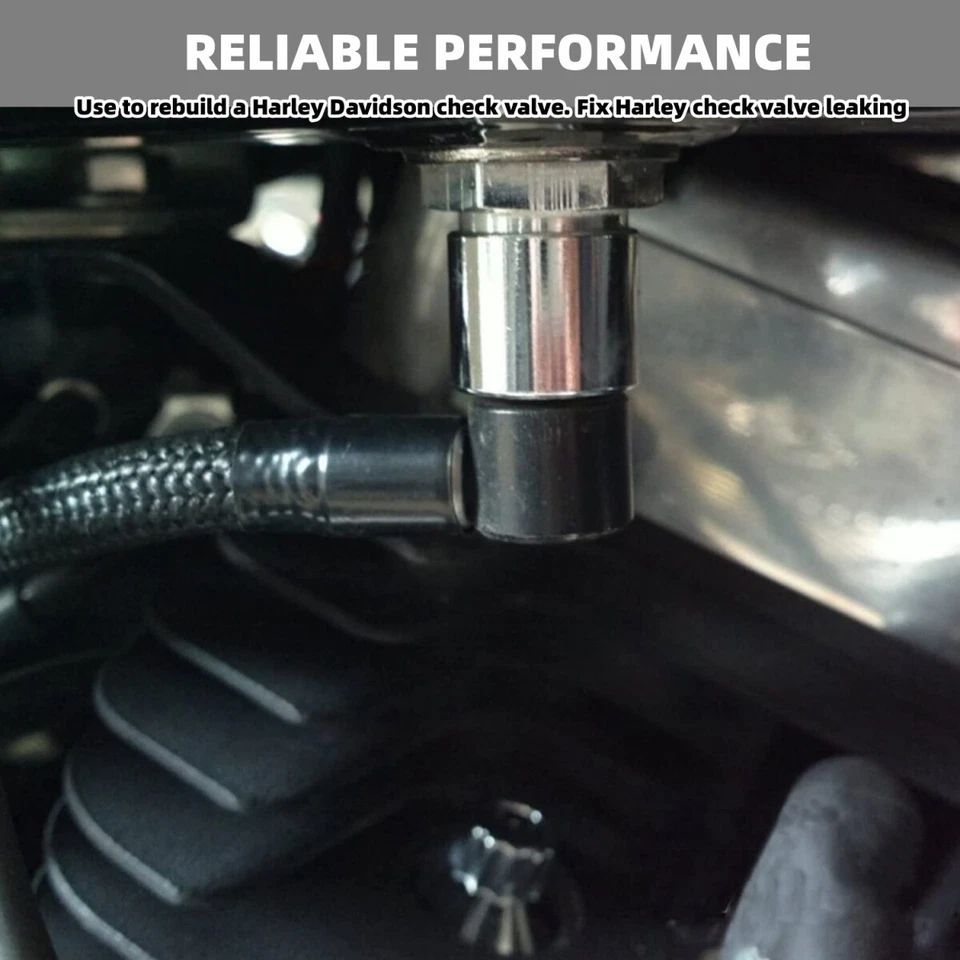 Fuel Tool EFI Check Valve Rebuild Kit MC-300 for Harley Davidson 2001-2022 Foto 3 de 4
