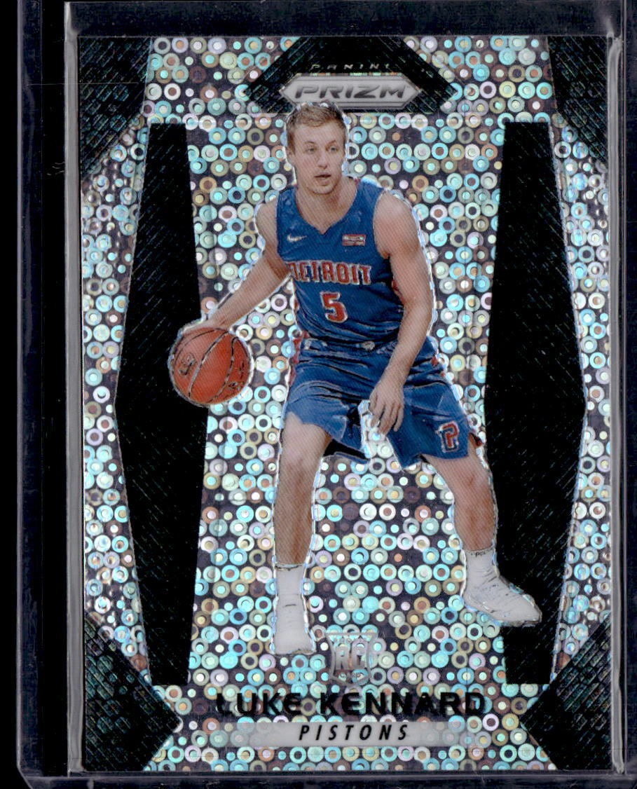 2017-18 Panini Prizm #171 Luke Kennard Fast Break Disco Prizm RC