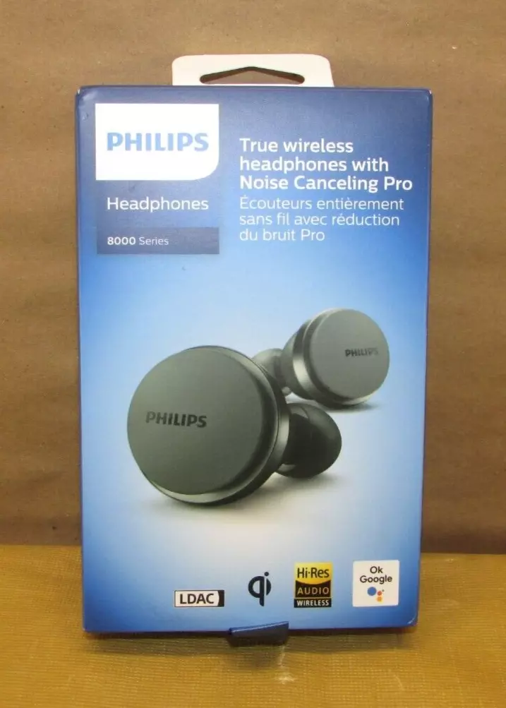 Philips TAT8506 Noise-Cancelling True Wireless In-Ear Headphones  840063201699 | eBay