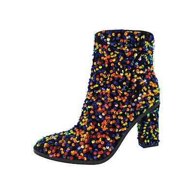 Buffalo Zoe Ankle Boot Damenschuhe Stiefeletten Reißverschluss Schwarz