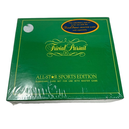 Trivial Pursuit SPORTS Edition , Subsidiary Card Set ,New Sealed Box - 第 2/13 張圖片