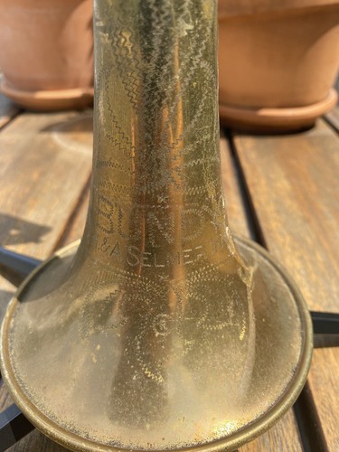 Vintage Early H&A Selmer Bundy Trumpet Serial # 7503 For Parts Repair FREE SHIP - Picture 3 of 21