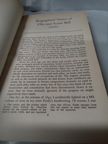WUTHERING HEIGHTS-EMILY BRONTE-NORTON CRITICAL ED 1ST 1963 TEXT/ESSAYS/REVIEW NF - Picture 13 of 13