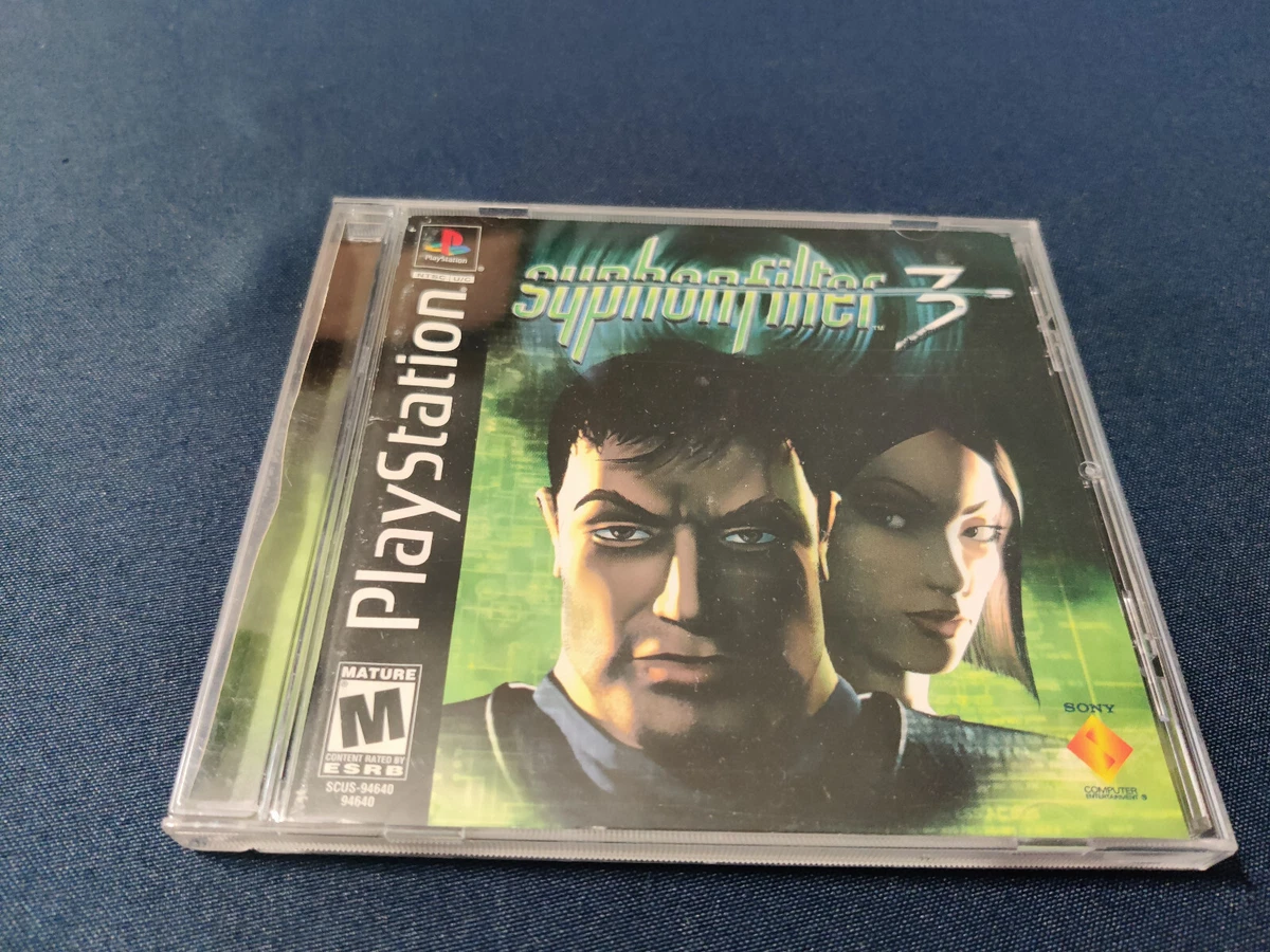 Syphon Filter 3 - PlayStation, Very Good PlayStation, Playstation Video  Games 711719464020