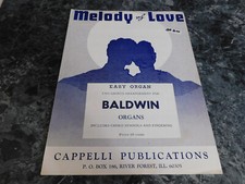 Melody of Love Easy Organ for Baldwin