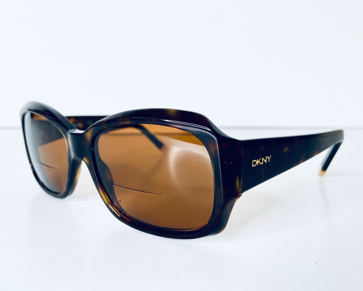 DKNY Oversized Tortoise Oval Wrap Glasses DY4048 3016/73 55  display picture 3