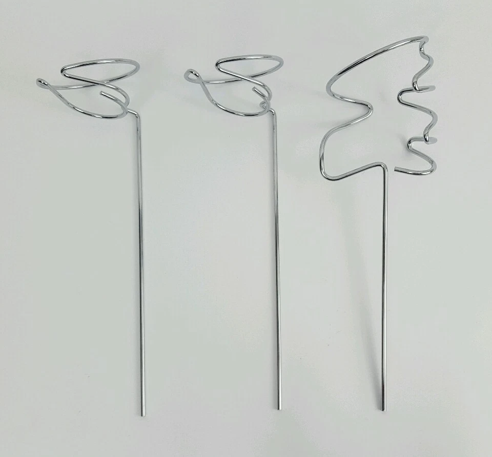 Conjunto de Stix de Piquenique, Fabricações Verdadeiras - Estacas Cromadas para 2 Copos de Vinho e Garrafa - Imagem 3 de 3