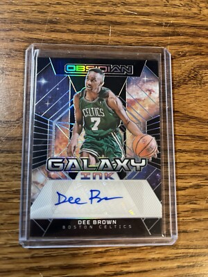 2023-24 Obsidian Dee Brown Galaxy Ink Autograph /149
