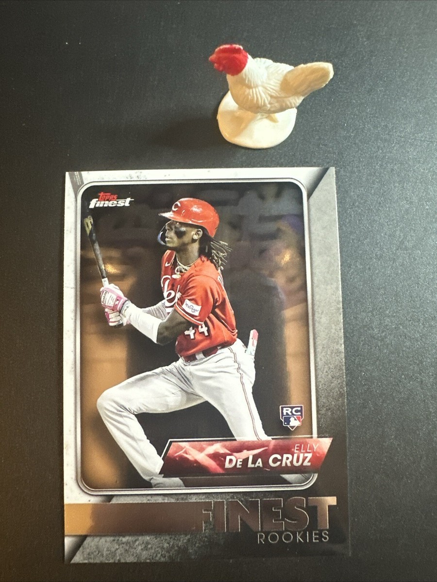 2024 Topps Finest Baseball Elly De La Cruz Finest Rookies RC #FRD 