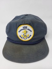 USN Farragut-Idaho 1942-1946 Patch Blue Snapback Hat Cap USA Made