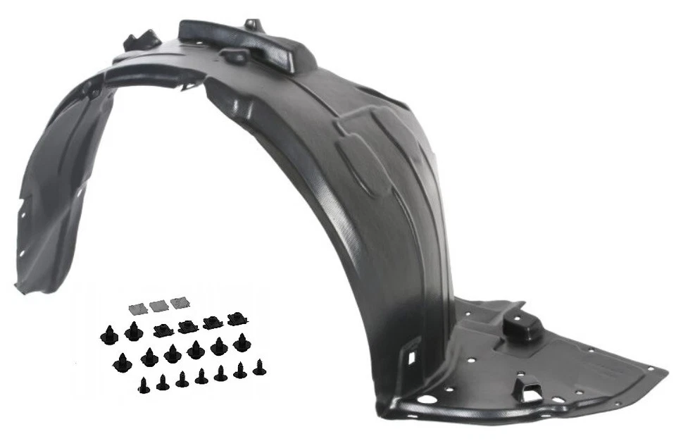 PARE-BOUE DE PASSAGE DE ROUE AVANT DROITE + CLIPS NISSAN QASHQAI I 11.10-12.13 - Photo 1/1