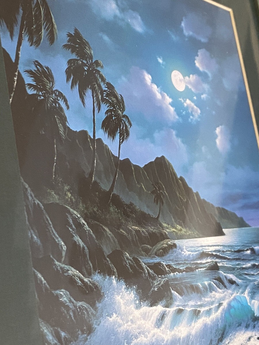 Vintage - Anthony Casay Framed Print - Ocean Shoreline | eBay