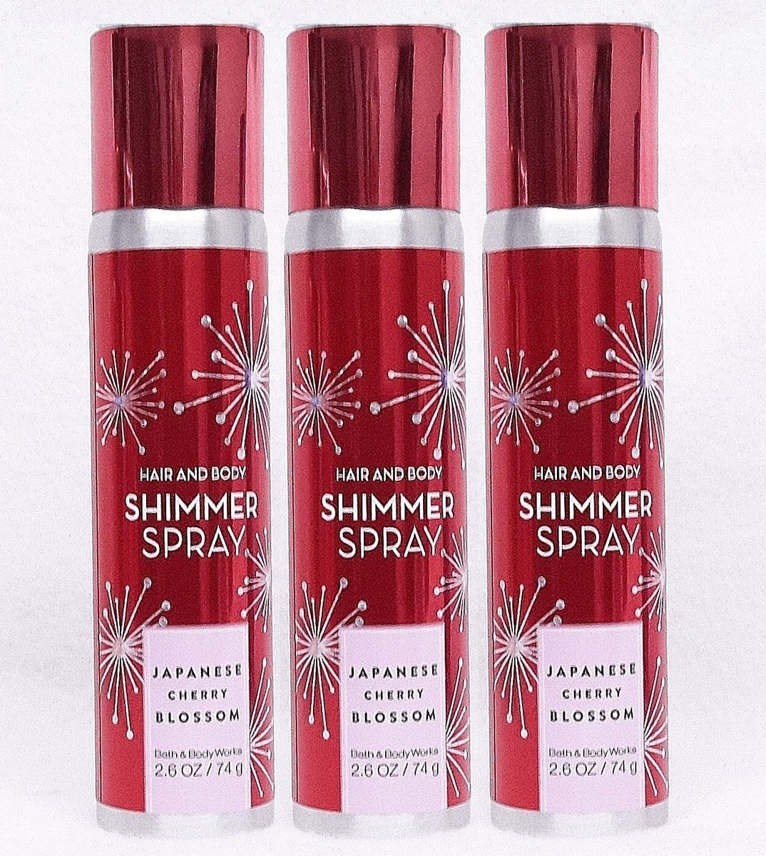 Bath Body Works JAPANESE CHERRY BLOSSOM Shimmer Hair Body