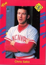 1990 Classic Update Chris Sabo Cincinnati Reds #T43