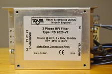 Rasmi Electronics 3 Phase RFI Filter RS 2020-V7