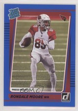 2021 Panini Donruss Rated Rookie Press Proof Blue Rondale Moore #270 5u3