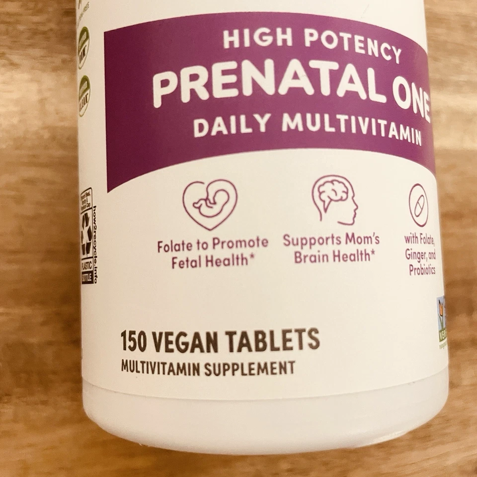 Multivitamínico diario de alta potencia Rainbow Light Prenatal One 150 comprimidos 27/03 Foto 2 de 4