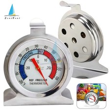 Refrigerator Freezer Thermometer Large Dial Analog Thermometer