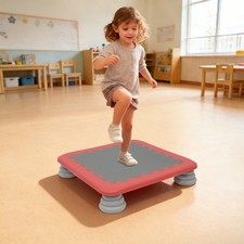 Kids Trampoline,Kids' Bouncing Board,Balance Bounce Kids' Toy for Indoor/Outdoor