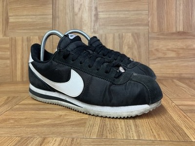 RARE  Sz 9 - Nike Classic Cortez Basic Nylon Black Suede Men s Shoe 819720-011