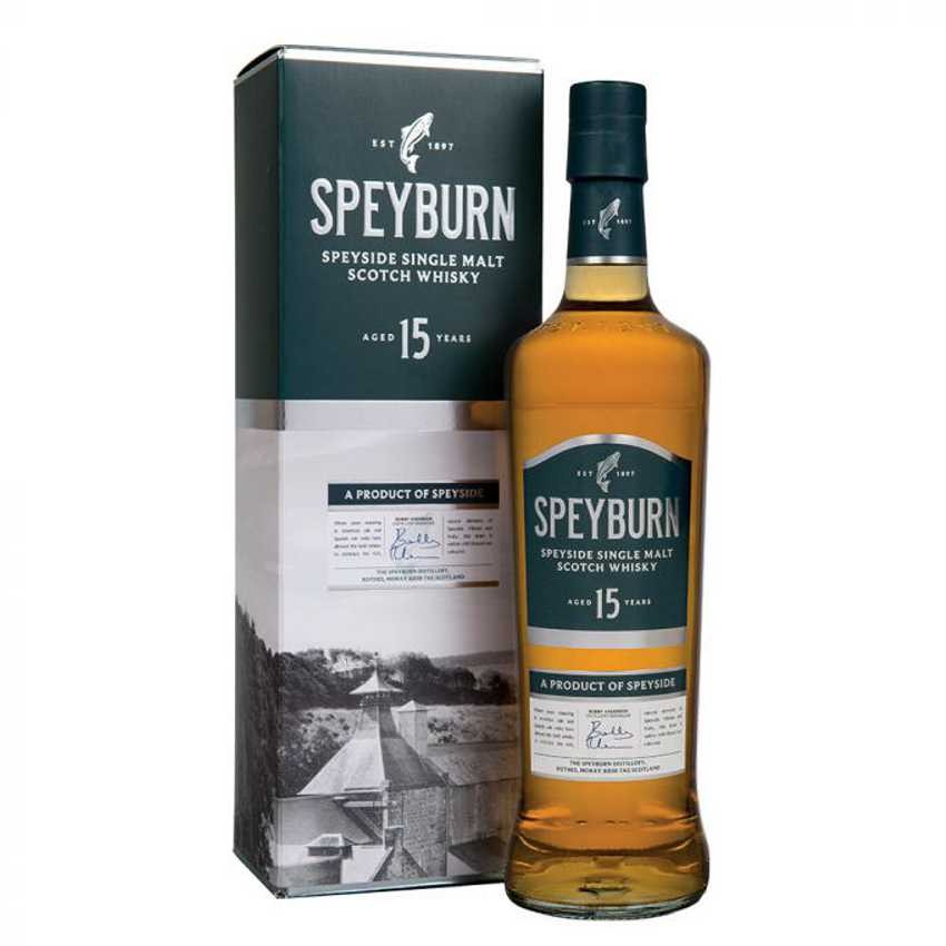 SPEYBURN Speyside 15 yo Single Malt Scotch Whisky Speyburn 46° 70 cl.
